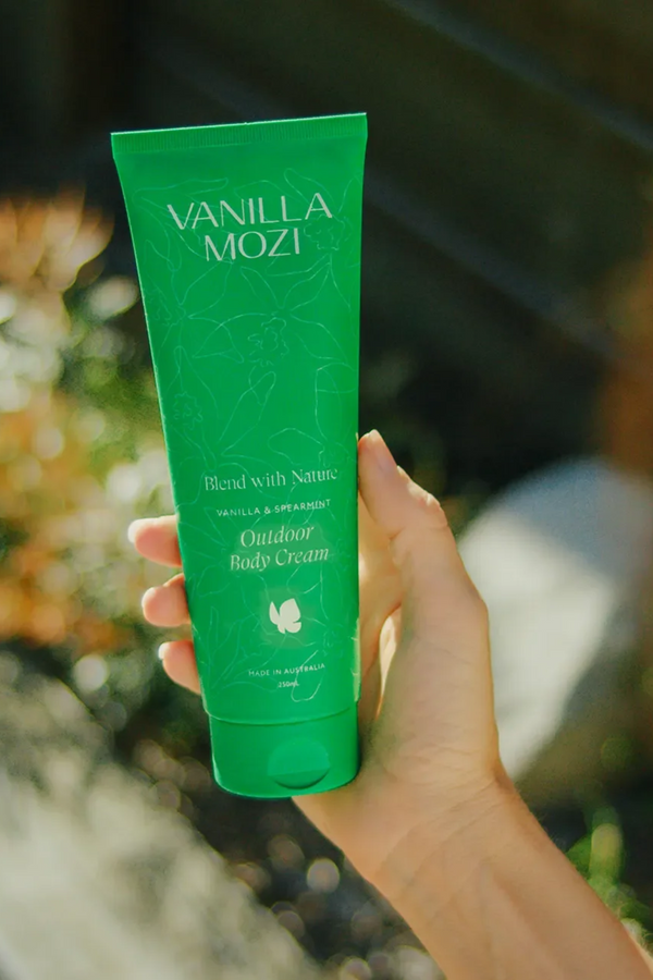 Vanilla Mozi Bite Proof Body Cream 250mL tube