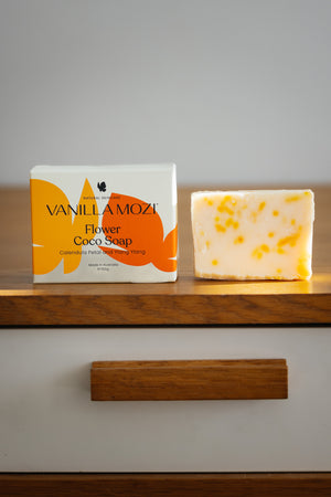 Vanilla Mozi Flower Coco Soap 150g