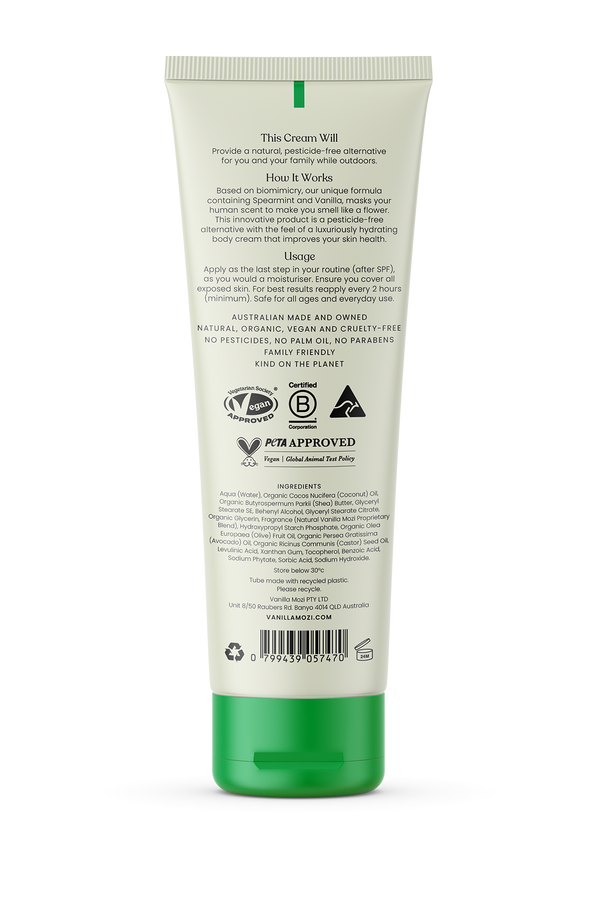 Outdoor Body Cream 250mL tube - COMING EARLY NOVEMBER