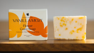 Vanilla Mozi Flower Coco Soap 150g